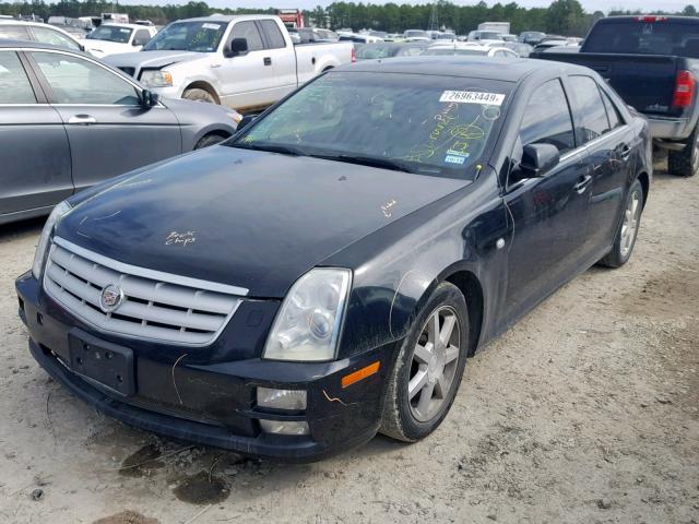 1G6DC67AX60135475 - 2006 CADILLAC STS BLACK photo 2