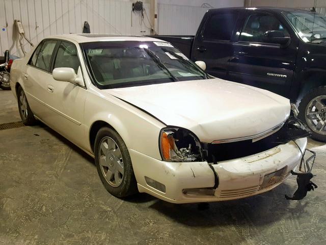 1G6KF57912U172660 - 2002 CADILLAC DEVILLE DT WHITE photo 1