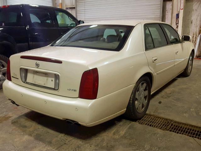 1G6KF57912U172660 - 2002 CADILLAC DEVILLE DT WHITE photo 4