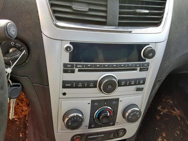 1G1ZC5E08CF183825 - 2012 CHEVROLET MALIBU 1LT დამწვარი ფოტო 9