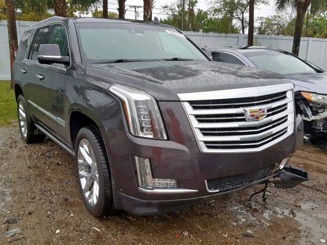 1GYS4DKJ1GR257498 - 2016 CADILLAC ESCALADE P GRAY photo 1