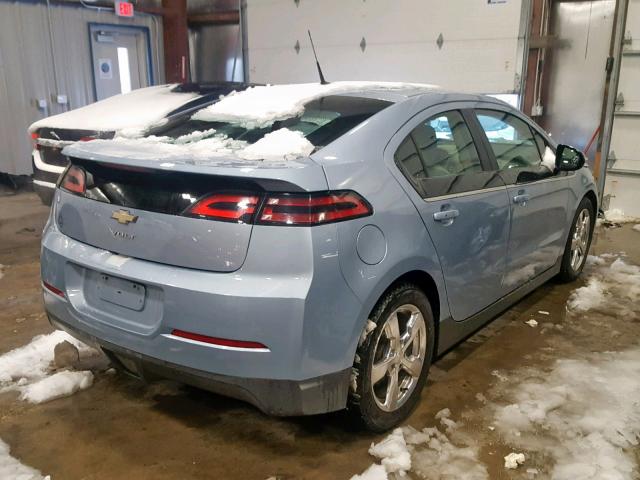 1G1RB6E42DU103797 - 2013 CHEVROLET VOLT BLUE photo 4