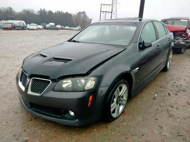 6G2ER57748L120350 - 2008 PONTIAC G8 GRAY photo 2