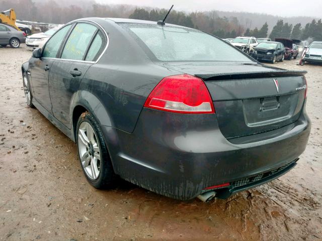 6G2ER57748L120350 - 2008 PONTIAC G8 GRAY photo 3