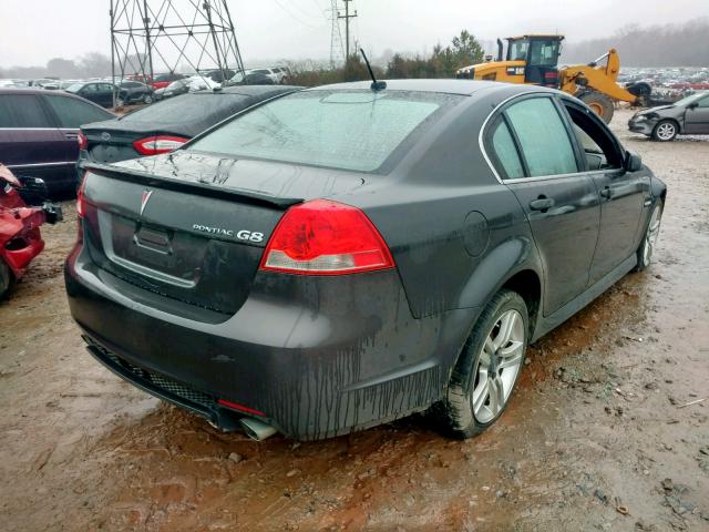 6G2ER57748L120350 - 2008 PONTIAC G8 GRAY photo 4