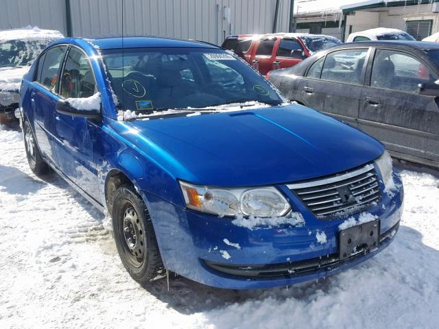 1G8AJ55F76Z140735 - 2006 SATURN ION LEVEL BLUE photo 1