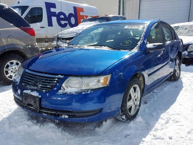 1G8AJ55F76Z140735 - 2006 SATURN ION LEVEL BLUE photo 2