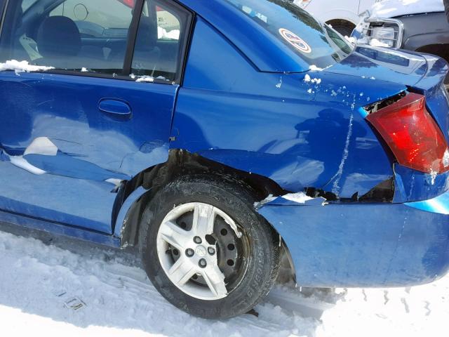 1G8AJ55F76Z140735 - 2006 SATURN ION LEVEL BLUE photo 9