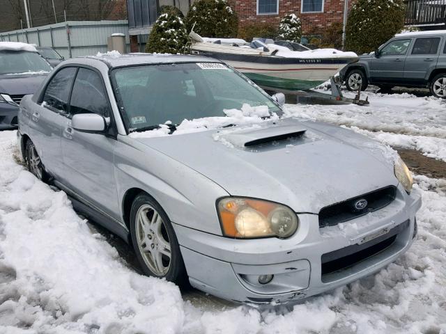 JF1GD29664G517554 - 2004 SUBARU IMPREZA WR GRAY photo 1