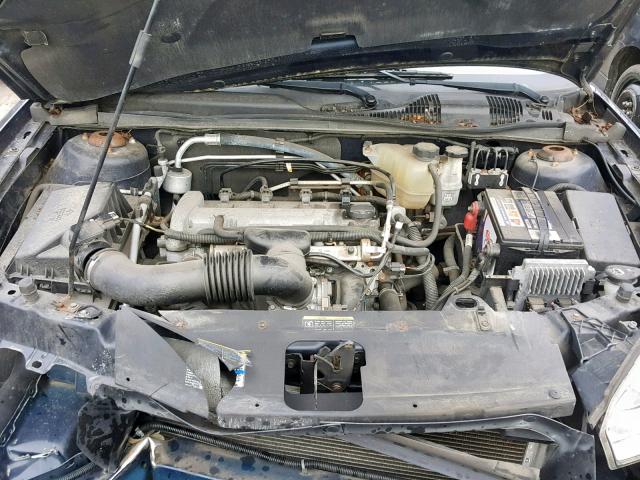 1G1ZS58F17F298338 - 2007 CHEVROLET MALIBU LS BLUE photo 7