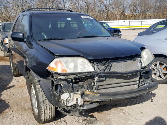 2HNYD18882H521614 - 2002 ACURA MDX TOURIN BLACK photo 1