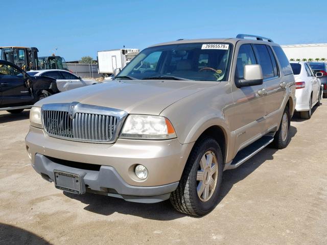 5LMEU68H05ZJ03115 - 2005 LINCOLN AVIATOR 金色 照片 2