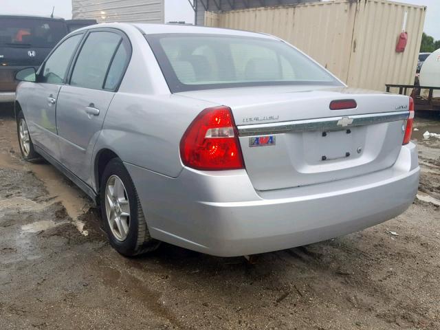 1G1ZT54875F145061 - 2005 CHEVROLET MALIBU LS SILVER photo 3