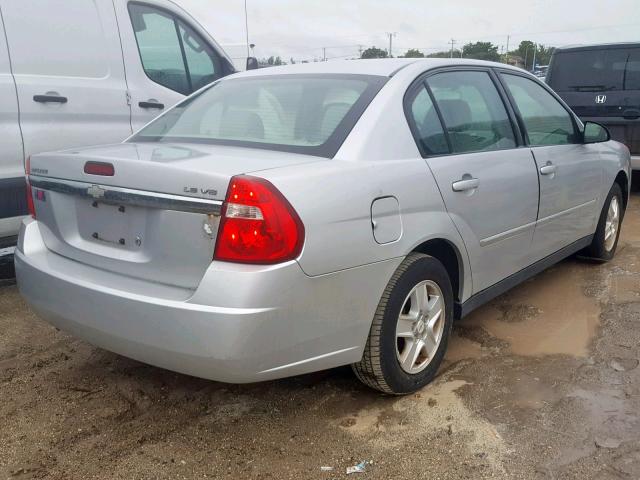 1G1ZT54875F145061 - 2005 CHEVROLET MALIBU LS SILVER photo 4