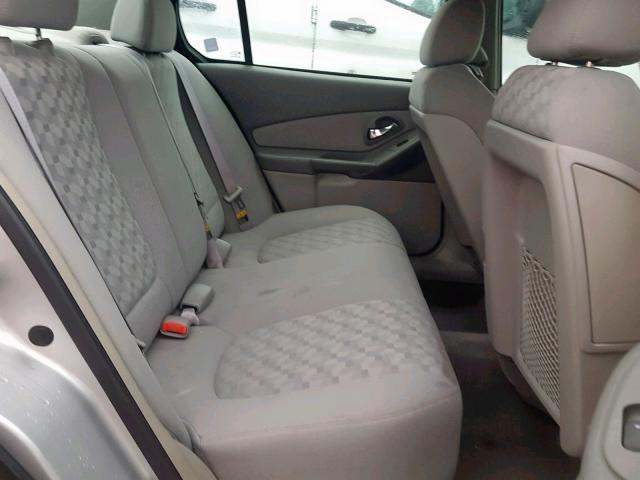 1G1ZT54875F145061 - 2005 CHEVROLET MALIBU LS SILVER photo 6
