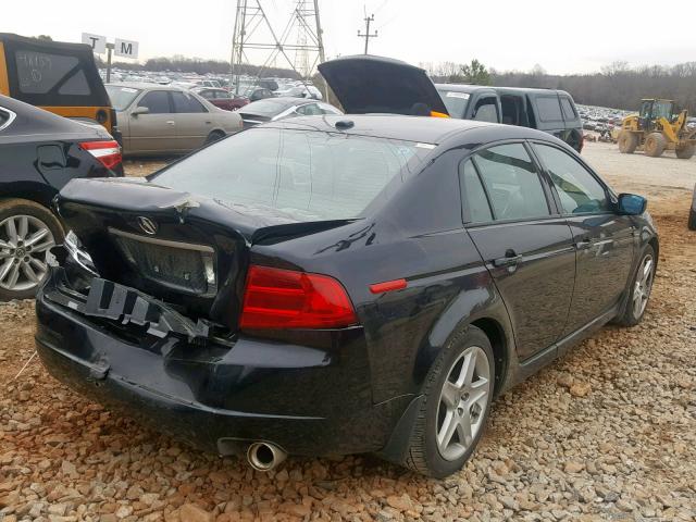 19UUA66246A040435 - 2006 ACURA 3.2TL BLACK photo 4