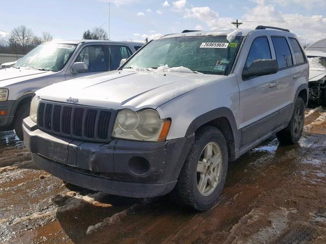 1J8GR48K07C506303 - 2007 JEEP GRAND CHER GRAY photo 2