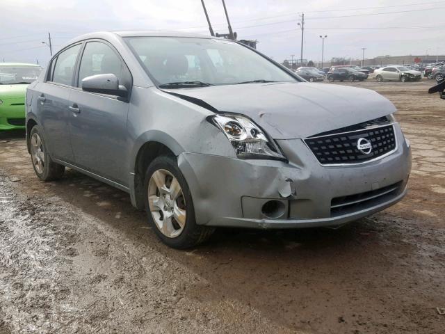 3N1AB61E78L764103 - 2008 NISSAN SENTRA 2.0 SILVER photo 1