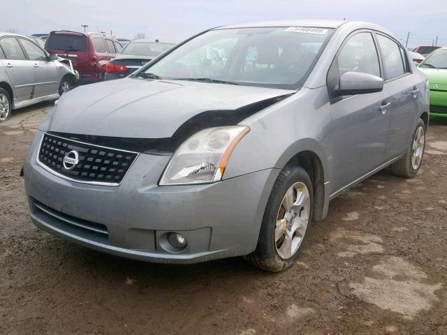 3N1AB61E78L764103 - 2008 NISSAN SENTRA 2.0 SILVER photo 2