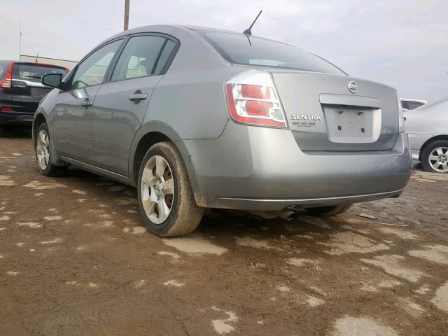 3N1AB61E78L764103 - 2008 NISSAN SENTRA 2.0 SILVER photo 3