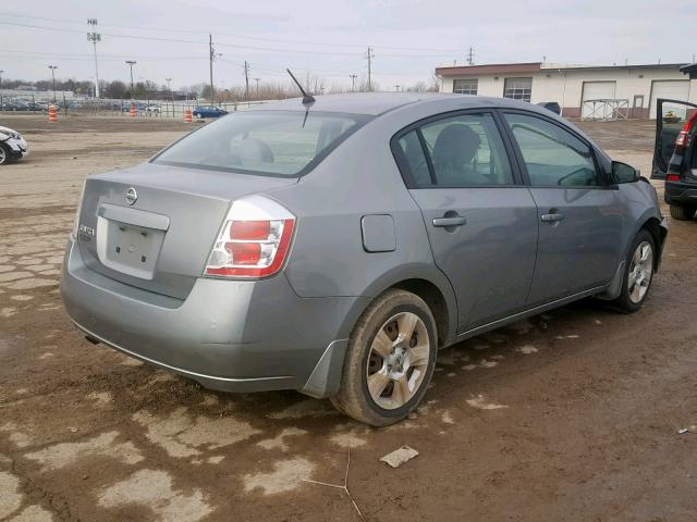 3N1AB61E78L764103 - 2008 NISSAN SENTRA 2.0 SILVER photo 4