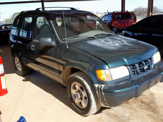 KNDJA723115015273 - 2001 KIA SPORTAGE GREEN photo 1