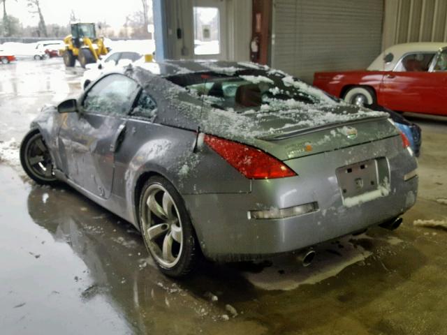 JN1AZ34E96M352242 - 2006 NISSAN 350Z COUPE SILVER photo 3