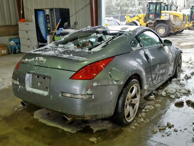 JN1AZ34E96M352242 - 2006 NISSAN 350Z COUPE SILVER photo 4