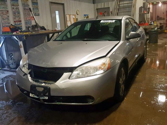 1G2ZH57N984235259 - 2008 PONTIAC G6 GT SILVER photo 2