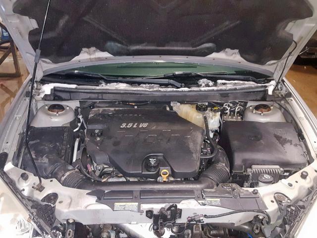 1G2ZH57N984235259 - 2008 PONTIAC G6 GT SILVER photo 7