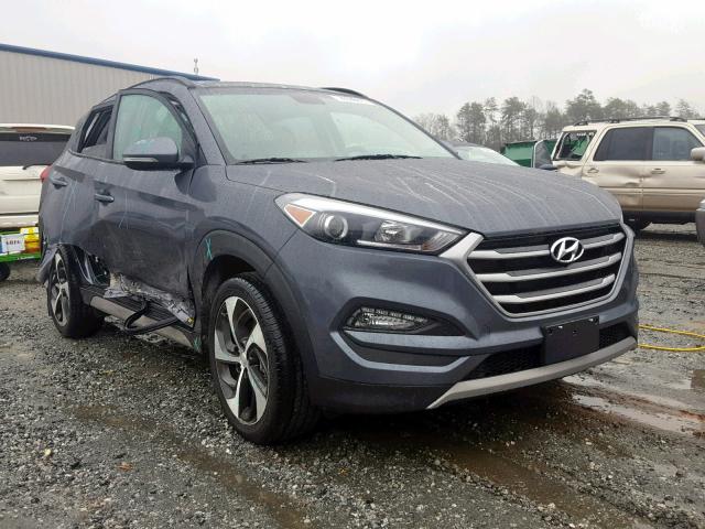 KM8J33A2XJU783105 - 2018 HYUNDAI TUCSON VAL GRAY photo 1