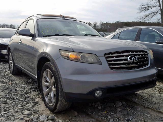 JNRAS08U85X102991 - 2005 INFINITI FX35 GRAY photo 1