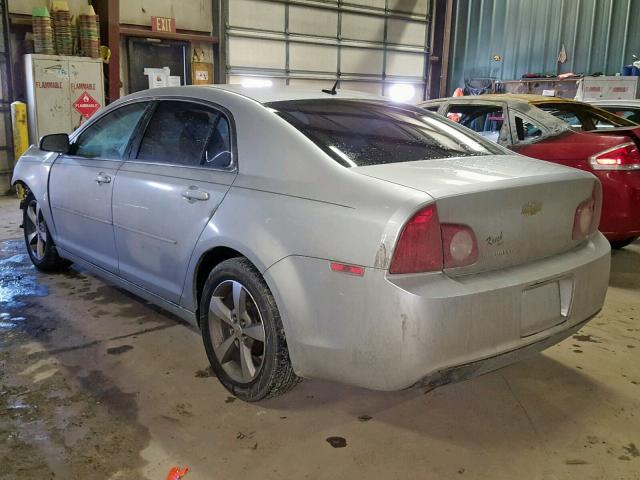 1G1ZC5E11BF137986 - 2011 CHEVROLET MALIBU 1LT 银色 照片 3