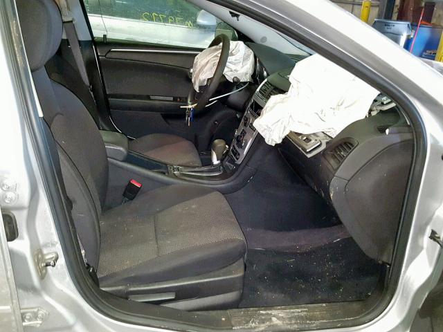 1G1ZC5E11BF137986 - 2011 CHEVROLET MALIBU 1LT 银色 照片 5