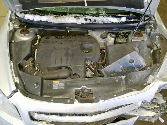 1G1ZC5E11BF137986 - 2011 CHEVROLET MALIBU 1LT 银色 照片 7