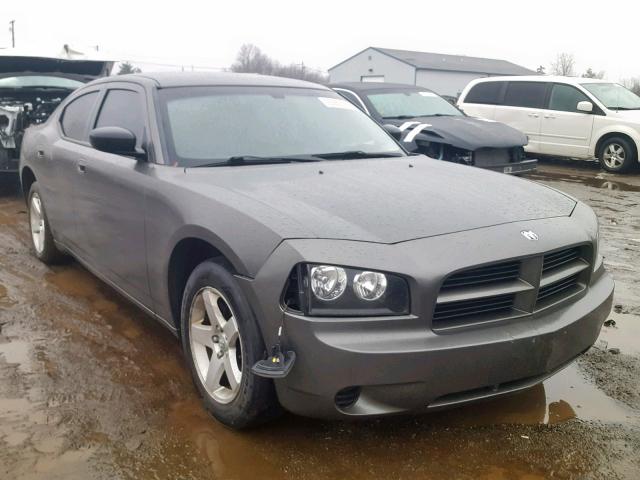 2B3LA43D69H590425 - 2009 DODGE CHARGER GRAY photo 1