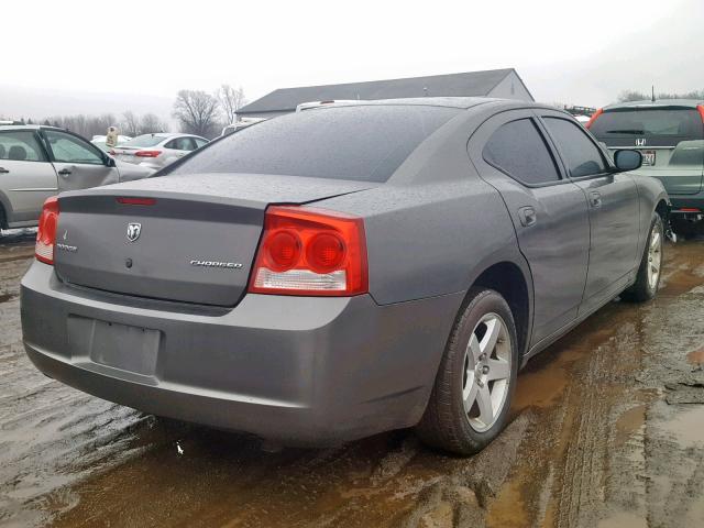 2B3LA43D69H590425 - 2009 DODGE CHARGER GRAY photo 4