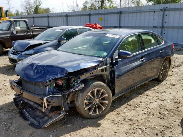 4T1BK1EB7GU206787 - 2016 TOYOTA AVALON XLE BLUE photo 2