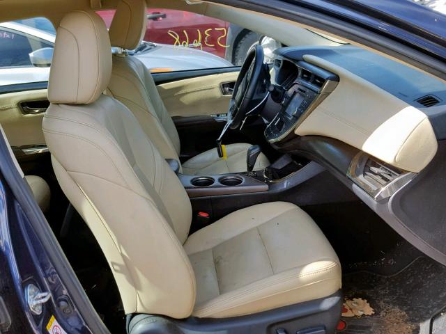 4T1BK1EB7GU206787 - 2016 TOYOTA AVALON XLE BLUE photo 5