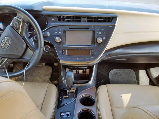 4T1BK1EB7GU206787 - 2016 TOYOTA AVALON XLE BLUE photo 9