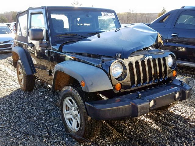 1J4AA2D1XBL537793 - 2011 JEEP WRANGLER S შავი ფოტო 1