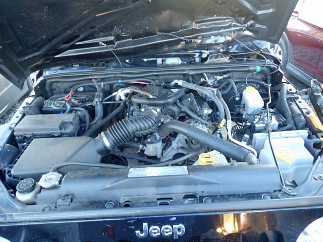 1J4AA2D1XBL537793 - 2011 JEEP WRANGLER S შავი ფოტო 7