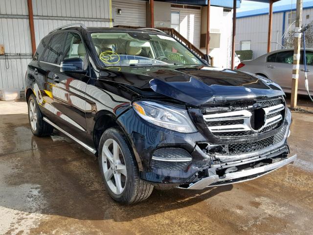 4JGDA5HB3HA882882 - 2017 MERCEDES-BENZ GLE 350 4M BLACK photo 1