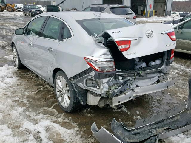 1G4PS5SK5F4169755 - 2015 BUICK VERANO SILVER photo 3