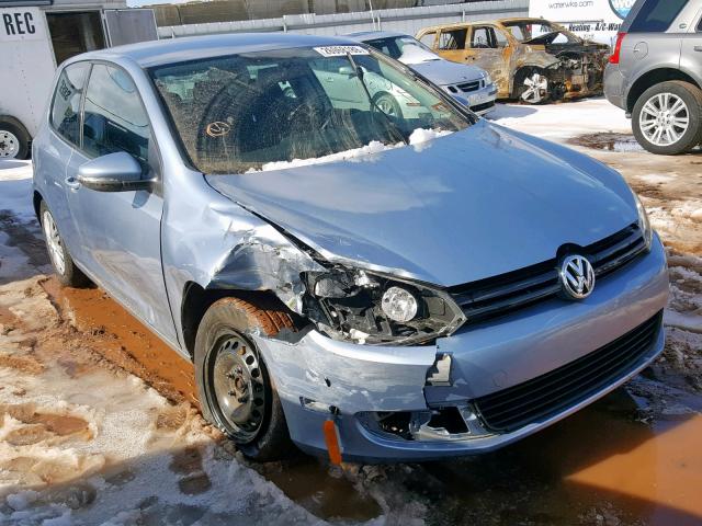 WVWAB7AJXBW027737 - 2011 VOLKSWAGEN GOLF 青色 照片 1