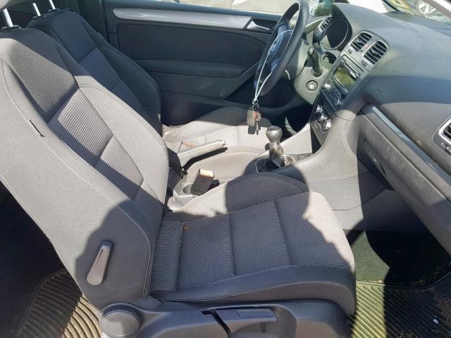 WVWAB7AJXBW027737 - 2011 VOLKSWAGEN GOLF 青色 照片 5