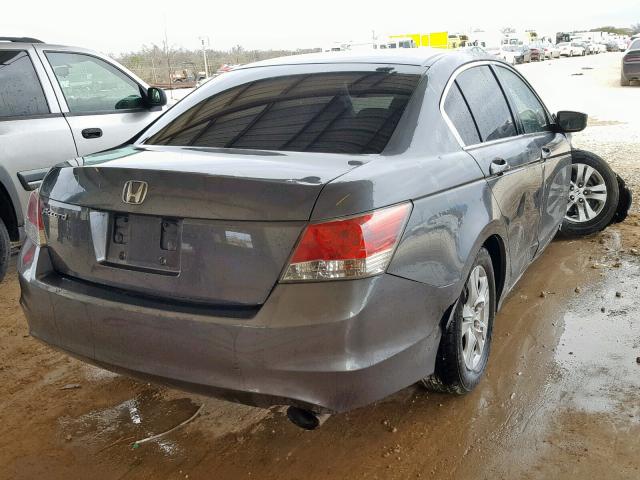 1HGCP2F41AA034640 - 2010 HONDA ACCORD LXP GRAY photo 4