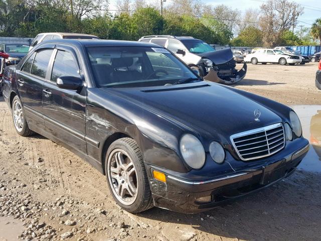 WDBJF65J62B401307 - 2002 MERCEDES-BENZ E 320 BLACK photo 1