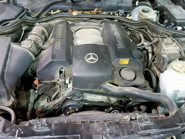 WDBJF65J8YB164988 - 2000 MERCEDES-BENZ E 320 BLACK photo 7