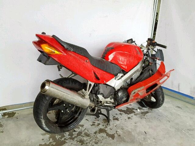 JH2RC4608WM000074 - 1998 HONDA VFR800 F1 RED photo 4